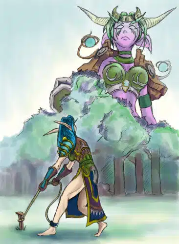 An Offering to Ysera – World of Warcraft (Donutwish)