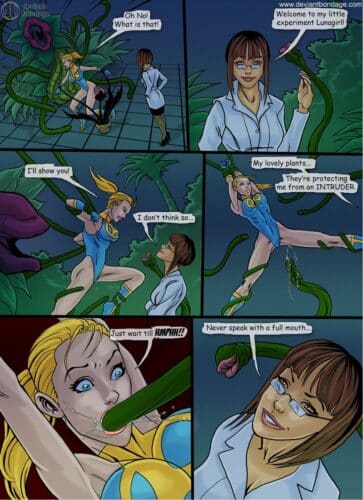 Lunagirl: Troubles at the Greenhouse (DBComix)