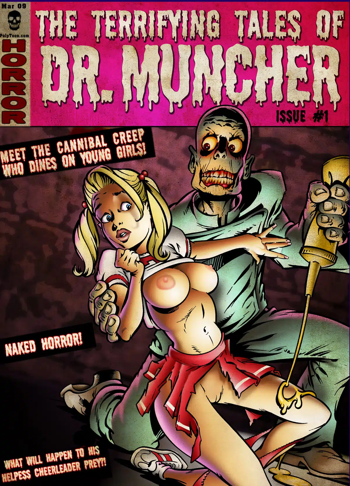 The Terrifying Tales of Dr. Muncher, vol 1 (Pulptoon)