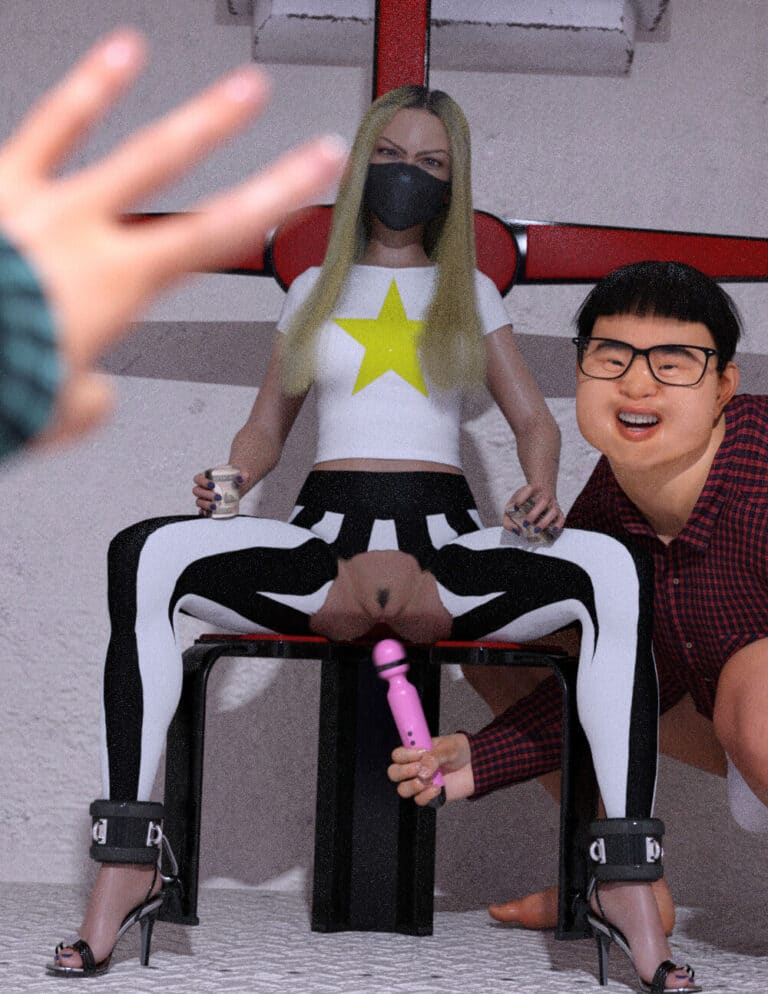 Catching and Defeating a Blonde Gal-Mama with Money Who is Having a Rough Time After Losing Big in Pachinko (Acrobatic Sarasara)