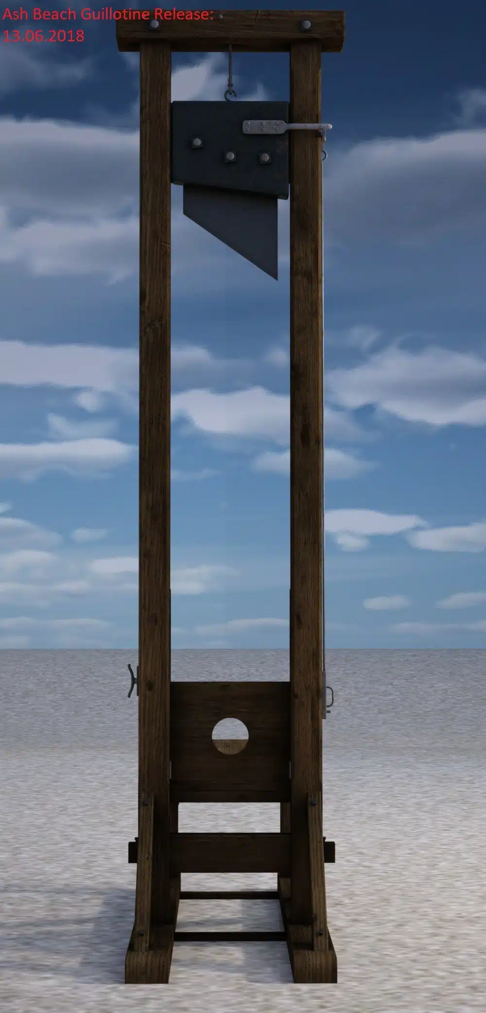 Ash Beach Guillotine (Admiral Terence Hood)