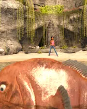 Emily and that Big Fish from Those Videogames (UmbraDiadem)
