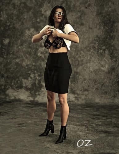 Single photo enhanced with easyHDR 3.16: Adriana_undress1.jpg