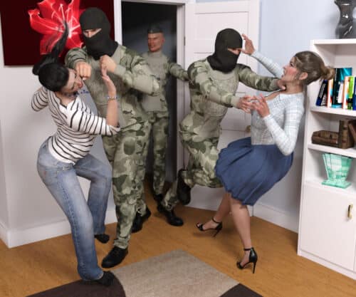 Arrest and Punishment (Chimaera Art)