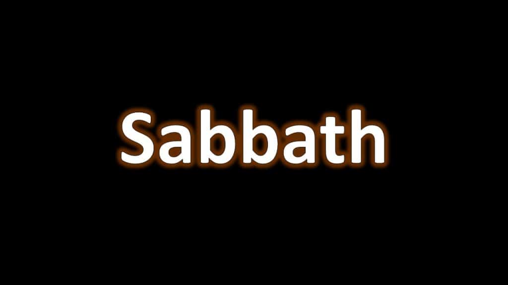 10-Sabbath