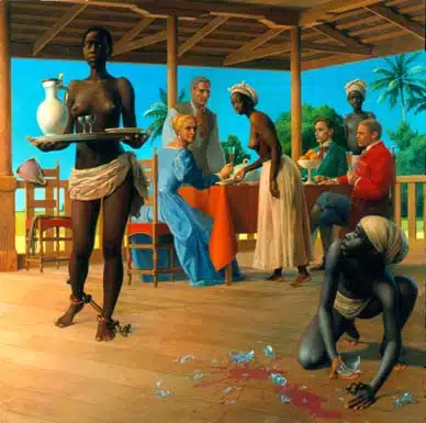 Paintings of Black Slave Girls (Nicolay Bessonov)