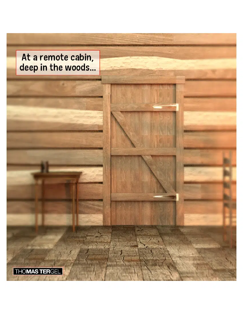 Secluded Cabin Abduction I (Thomas Tergel)