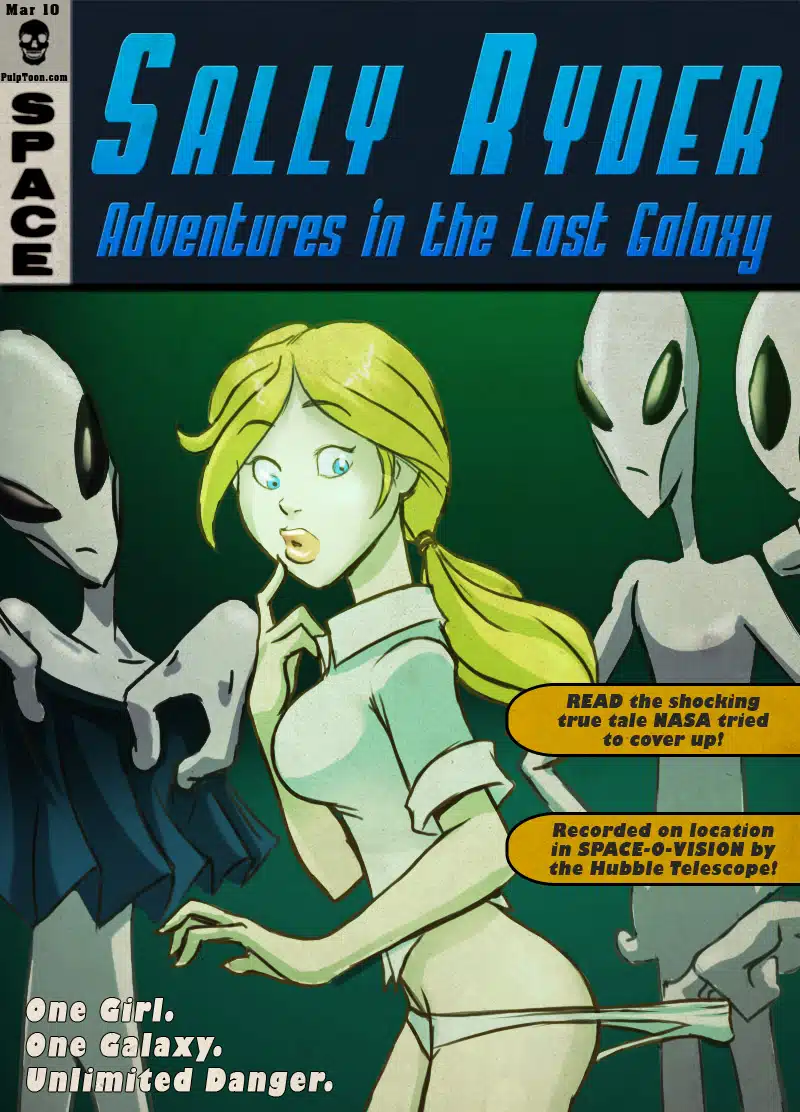 Sally Rider: Adventures in the Lost Galaxy (Pulptoon)