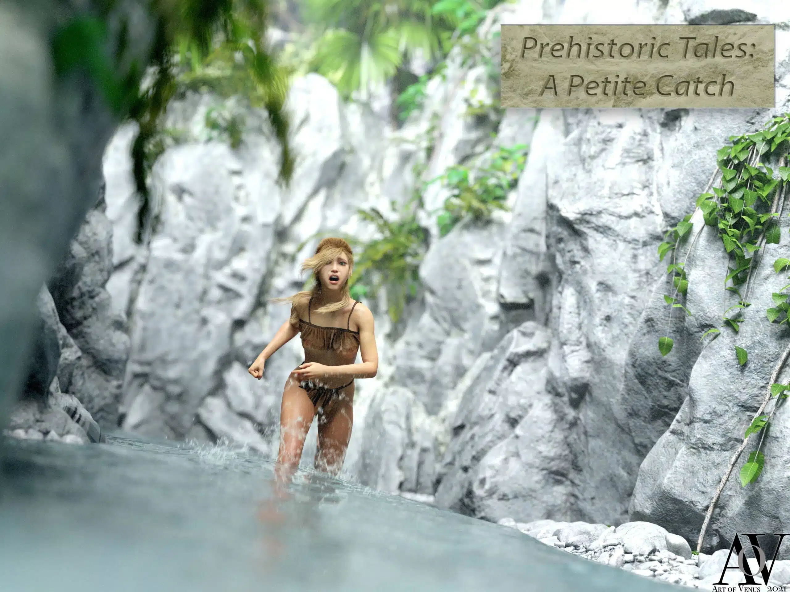 Prehistoric Tales: A Petite Catch (Art of Venus)