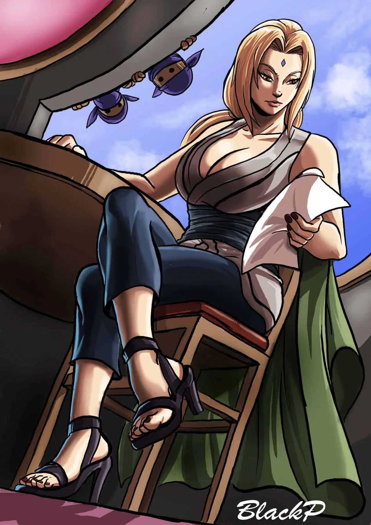 The Kidnapping of Tsunade (BlackProf)