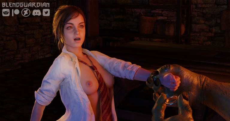 Hermione and Ogre (BlendGuardian)