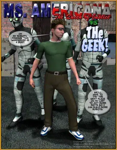 Ms. Americana VS the Geek (Mr. X)