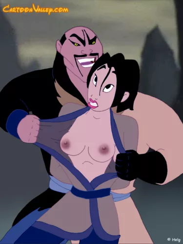 Mulan Raped by Khan Shan-Yu (CartoonValley)