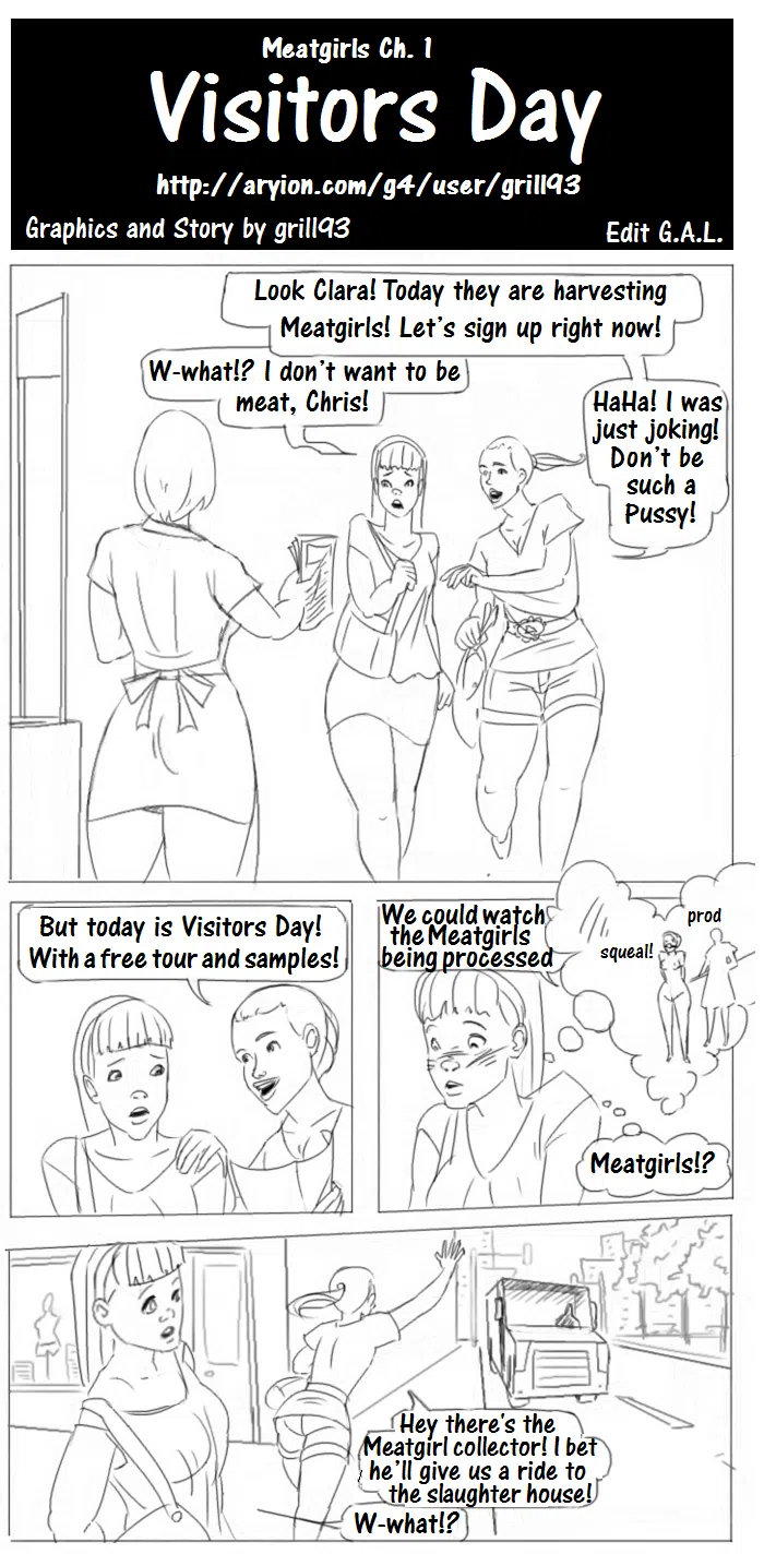 Meat Girls 1: Visitors Day (Grill93)