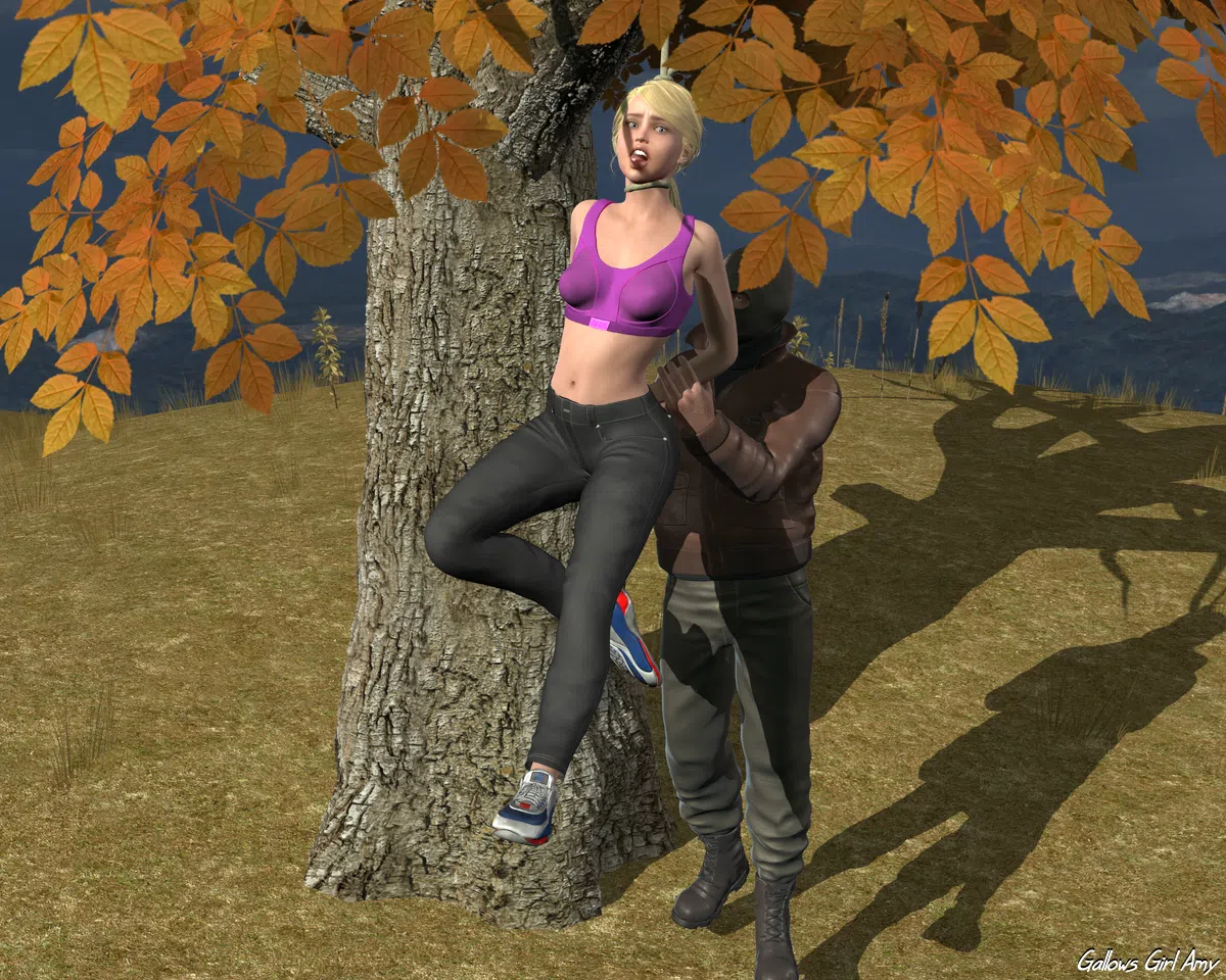 Blonde Jogger Girl (Gallows Girl Amy)