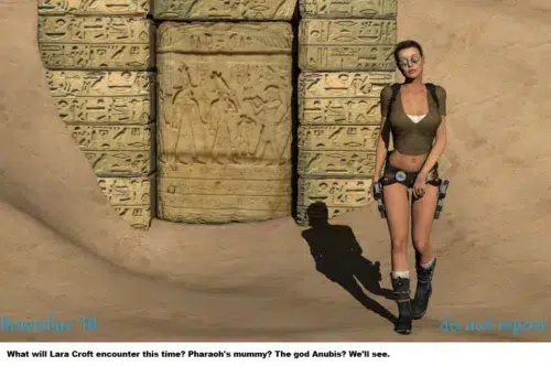 Lara Croft in Slavery (BowiefanDA)
