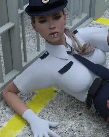 Policewoman Raped in Prison (RRRRRick)