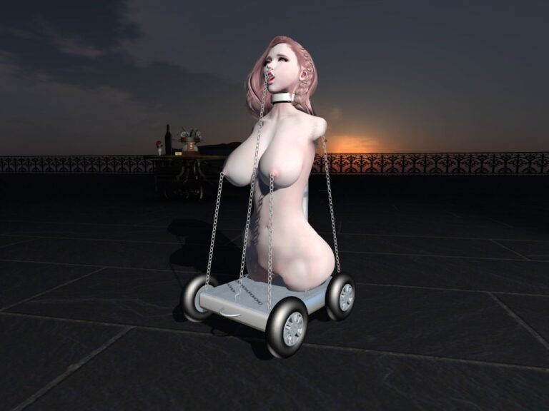 Nana Amputated, Helplessly Chained to a Cart (Naiheyiqi)