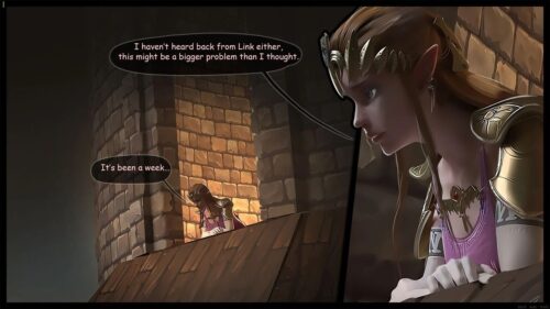 Princess Zelda in Trouble (Firolian)