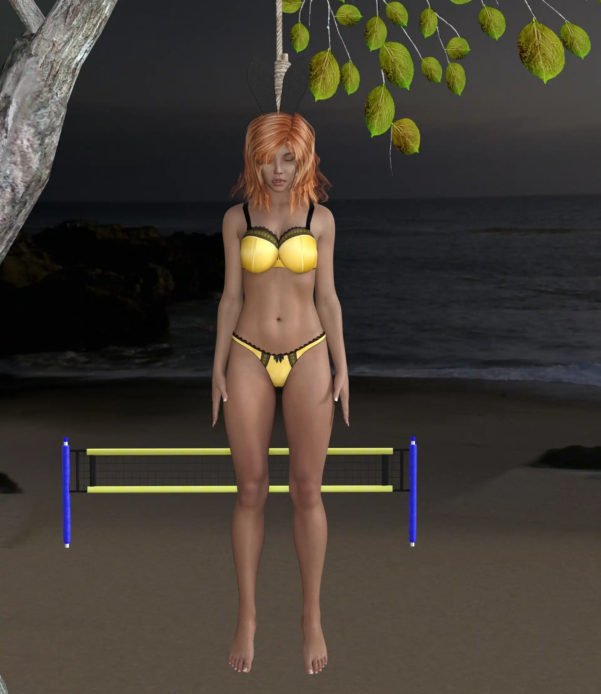 Beach Volleyball Lost (Admiral Terence Hood)