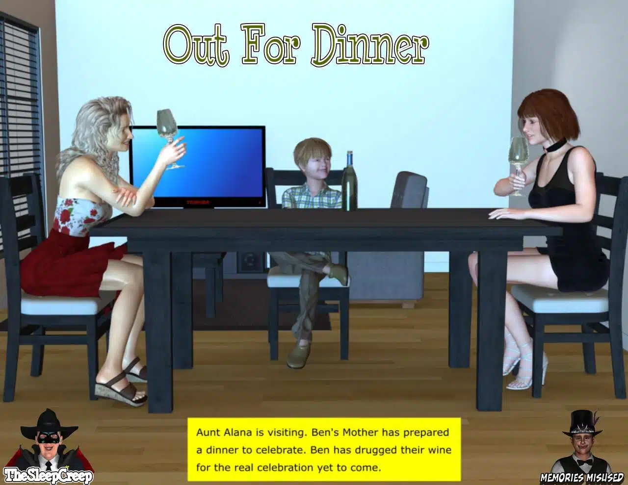 Out for Dinner (MemoriesMisused/ TheSleepCreep)
