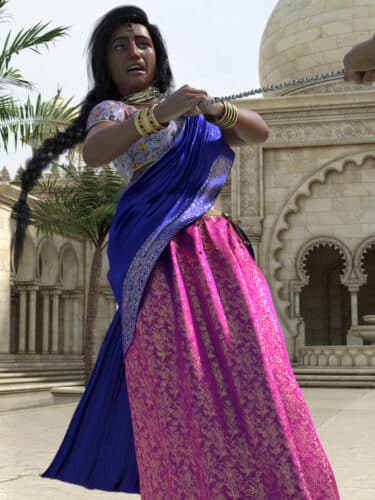 Banishment of Anjali (Chimaera Art)