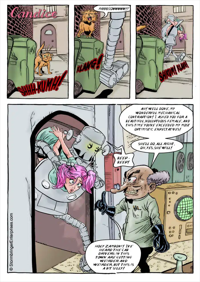 Aye, Robot! (Candice Erotic Comics)