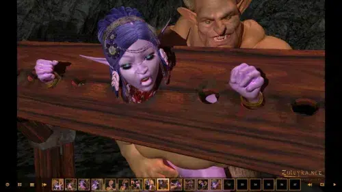 Night Elf In Trouble (Zuleyka)