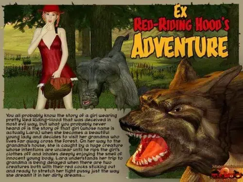 Ex Red-Riding Hood Adventure (3D Taboo Comics)