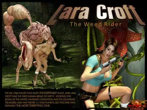 Lara Croft: The Weed Rider (Gonzo)