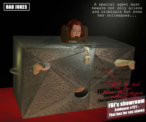 Agent Dana Scully in “Bad Jokes”