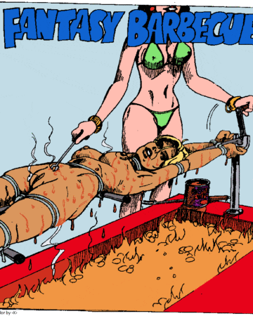 Fantasy Barbecue [colorized] (Dolcett)