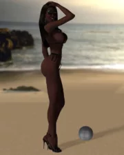 Lori’s Day Out at the Beach (Karicus)