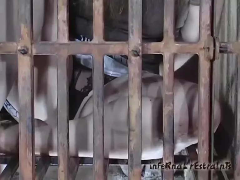 Caged Cumslut (Infernal Restraints)
