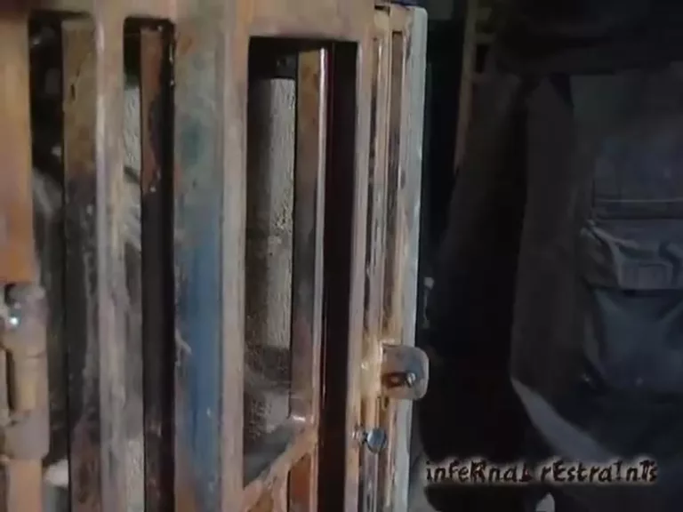 Caged Cumslut (Infernal Restraints)