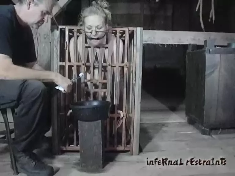 Caged Cumslut Part 2 (Infernal Restraints)