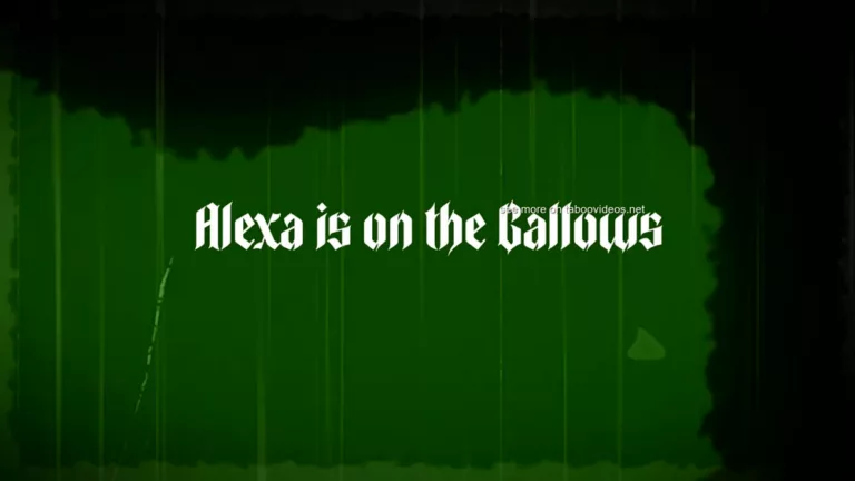 Alexa is on the Gallows (Cruel World)