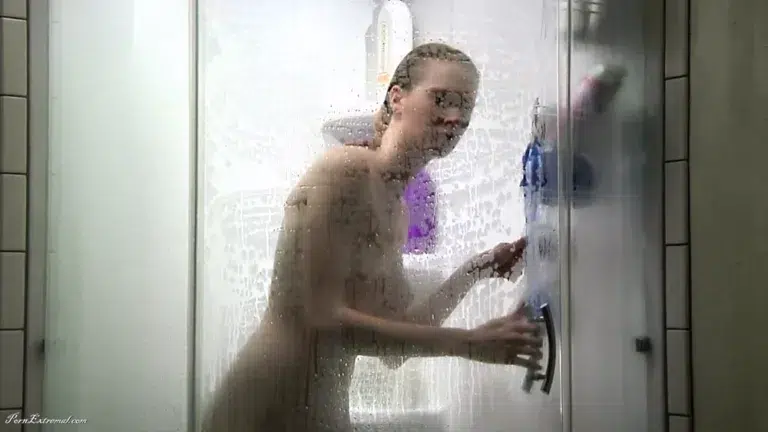 Ashley Shot in the Shower (PKF Studios)