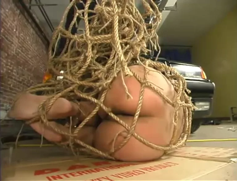 Crucified on a Car (Hogtied)