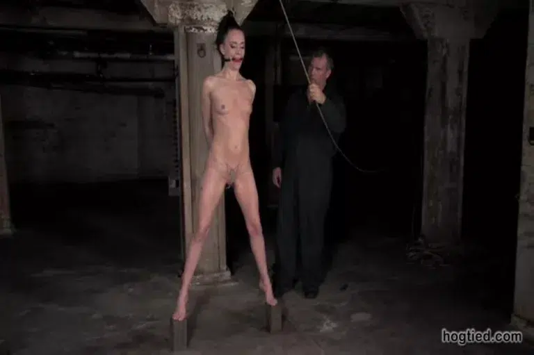 Maya Matthews is Made to Cum in Tight Bondage (Hogtied)