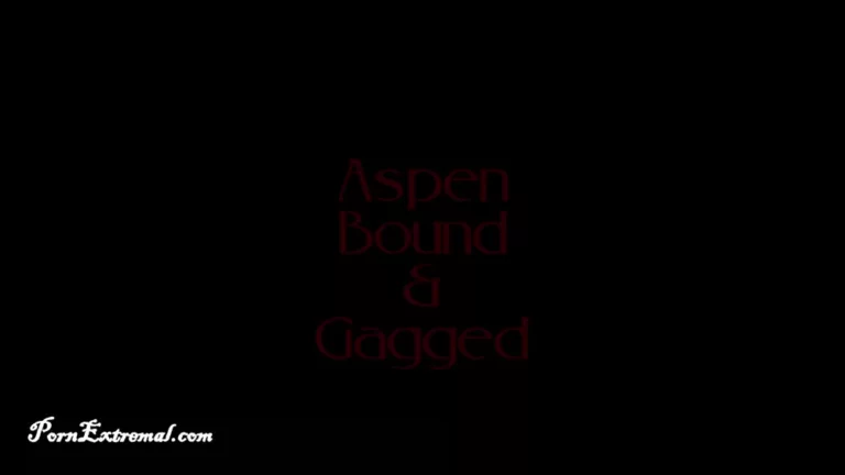 Aspen Bound & Gagged (PKF Studios)