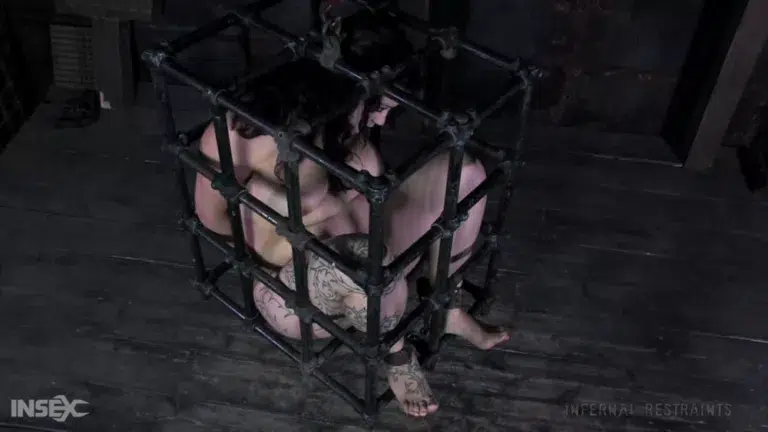 Caged Cunt (Infernal Restraints)