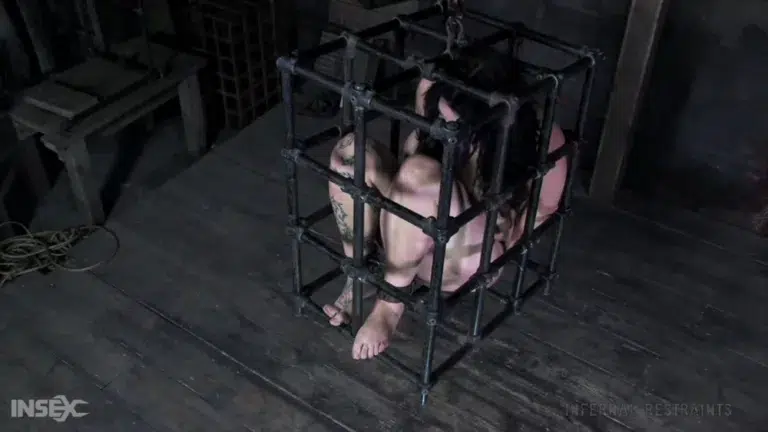 Caged Cunt (Infernal Restraints)