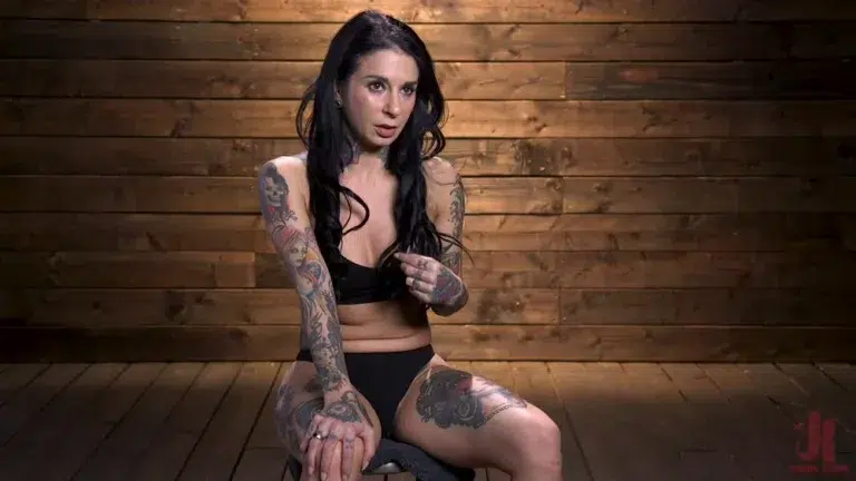Joanna Angel Submits to The Pope! (Hogtied)