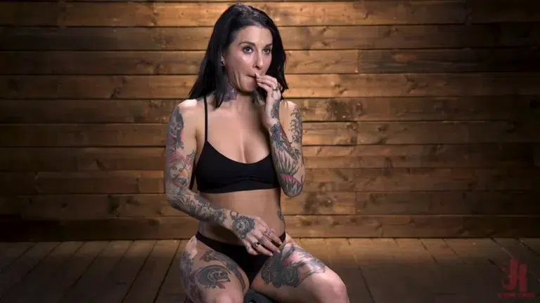 Joanna Angel Submits to The Pope! (Hogtied)