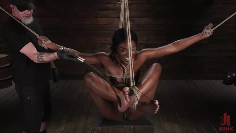 Ana Foxxx Suffers Ruthless Delights in Hardcore Bondage (Hogtied)