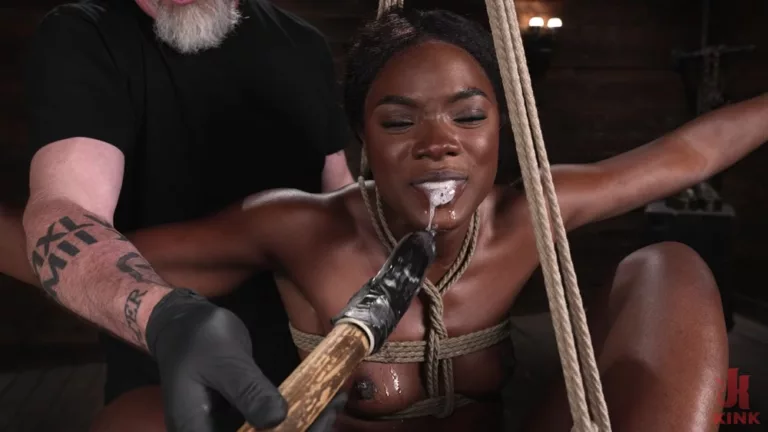 Ana Foxxx Suffers Ruthless Delights in Hardcore Bondage (Hogtied)