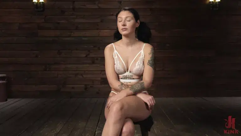 Young Slut Learns the Ropes: Raven Lane (Hogtied)