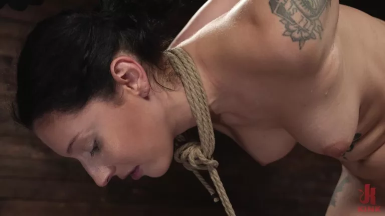 Young Slut Learns the Ropes: Raven Lane (Hogtied)