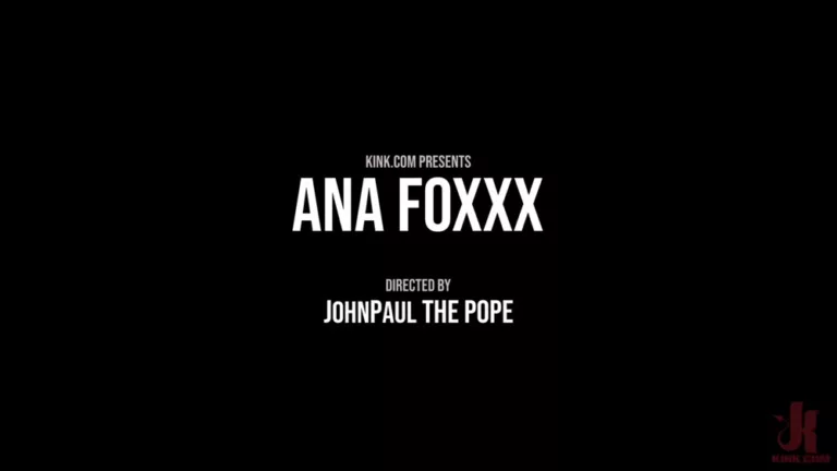 Ana Foxxx: Racked, Bound, and Tormented (Hogtied)